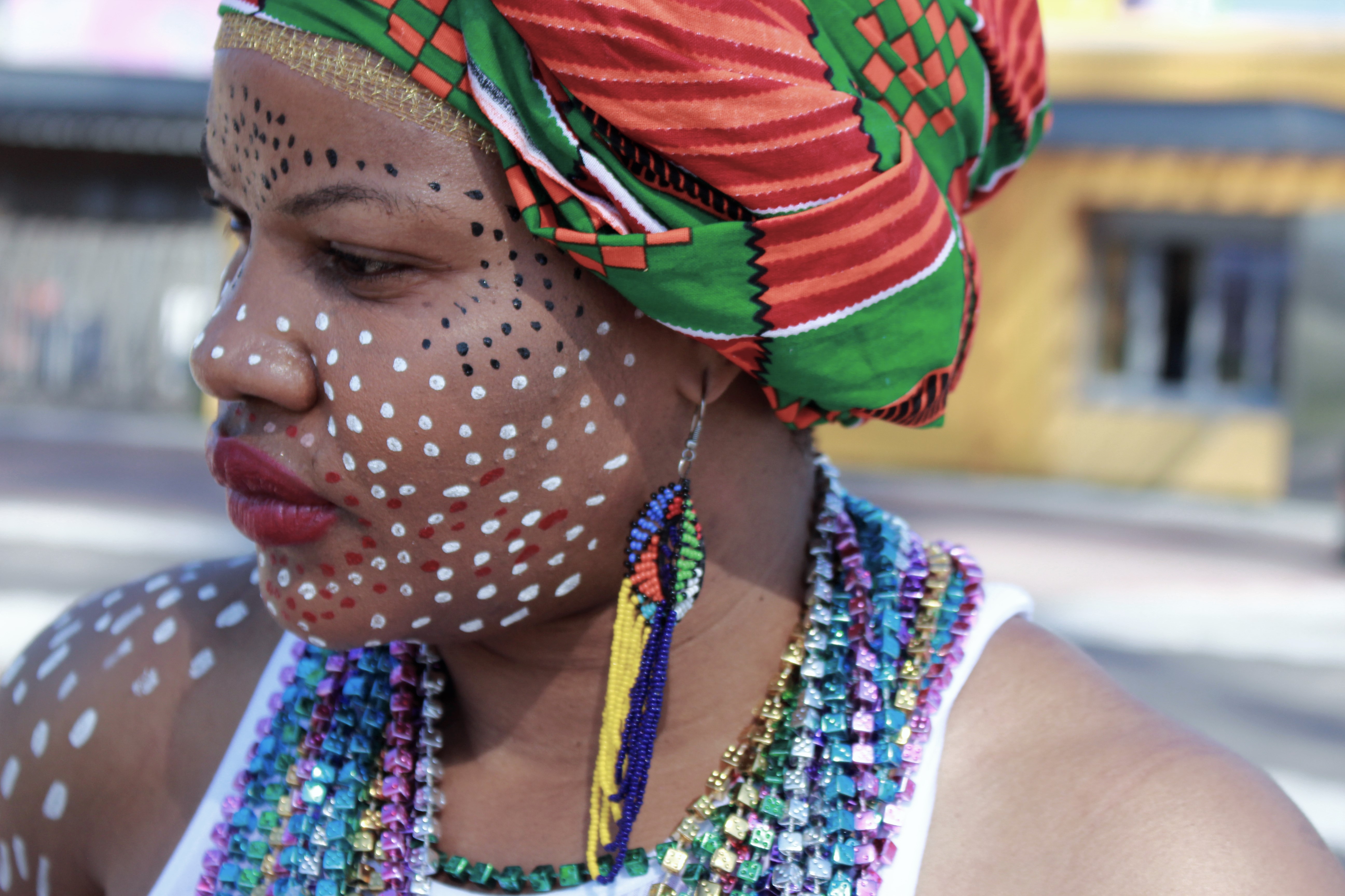 Coralie performing Ntakumbeng traditional dance