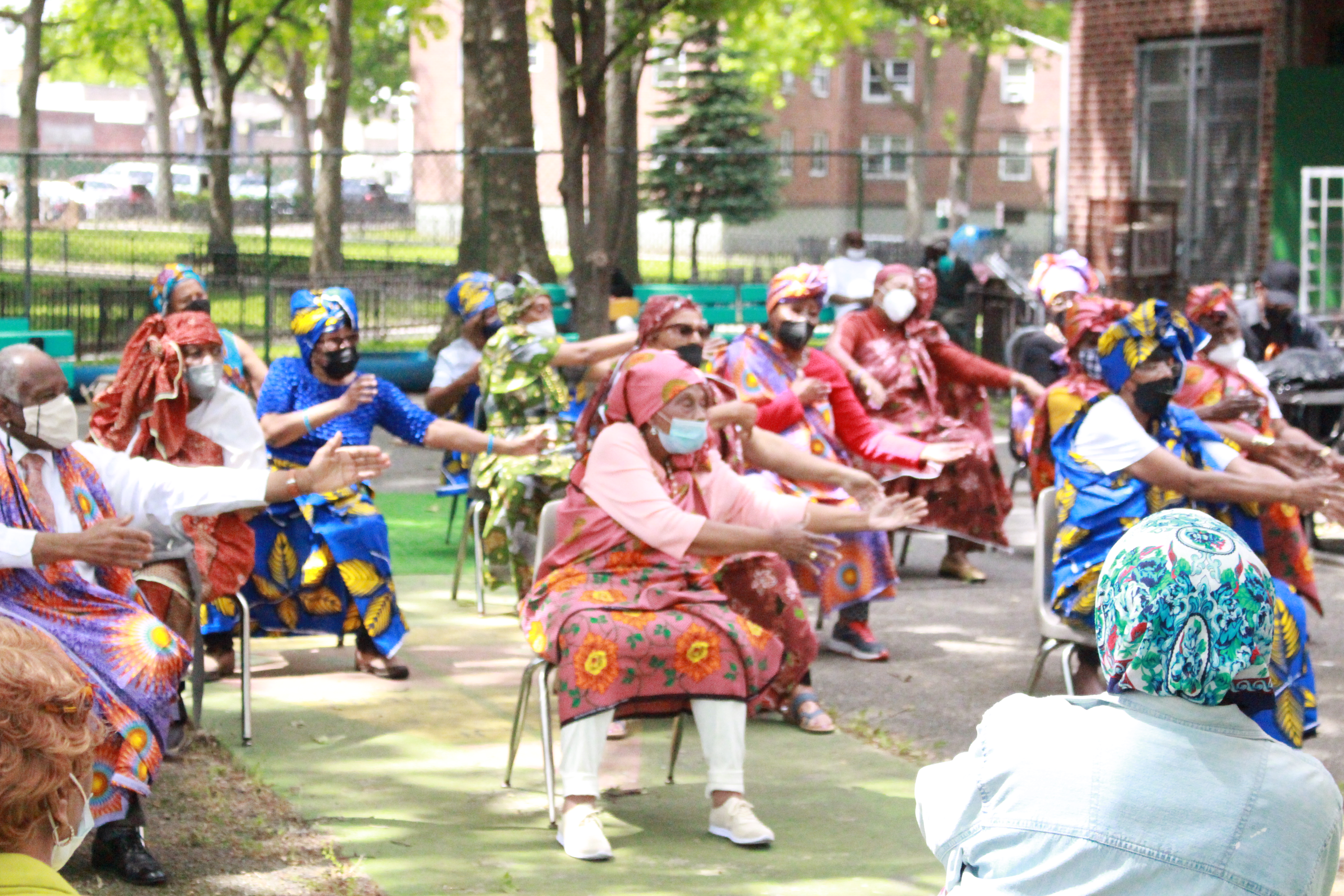 Dynamic dance performance by Siren troupe